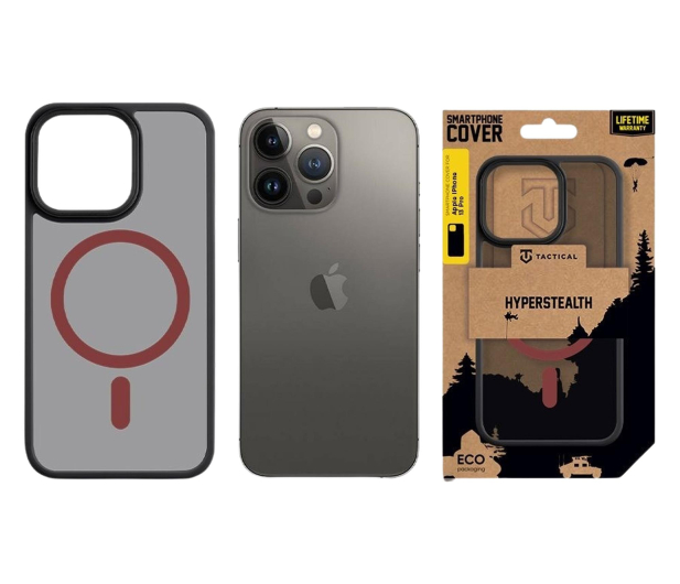 Tactical MagForce Hyperstealth 2.0 Kryt pro Apple iPhone 13 Pro Black - 1514071 - zdjęcie 3